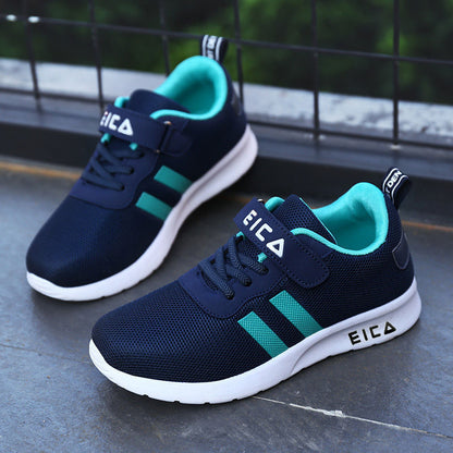 Kids Breathable Mesh Sneakers – Lightweight Running Shoes for Boys & Girls