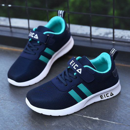 Kids Breathable Mesh Sneakers – Lightweight Running Shoes for Boys & Girls