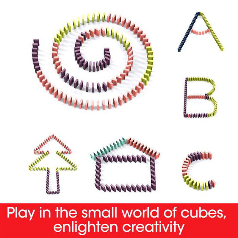 Domino Train Set for Kids – Automatic Domino Laying Educational Toy